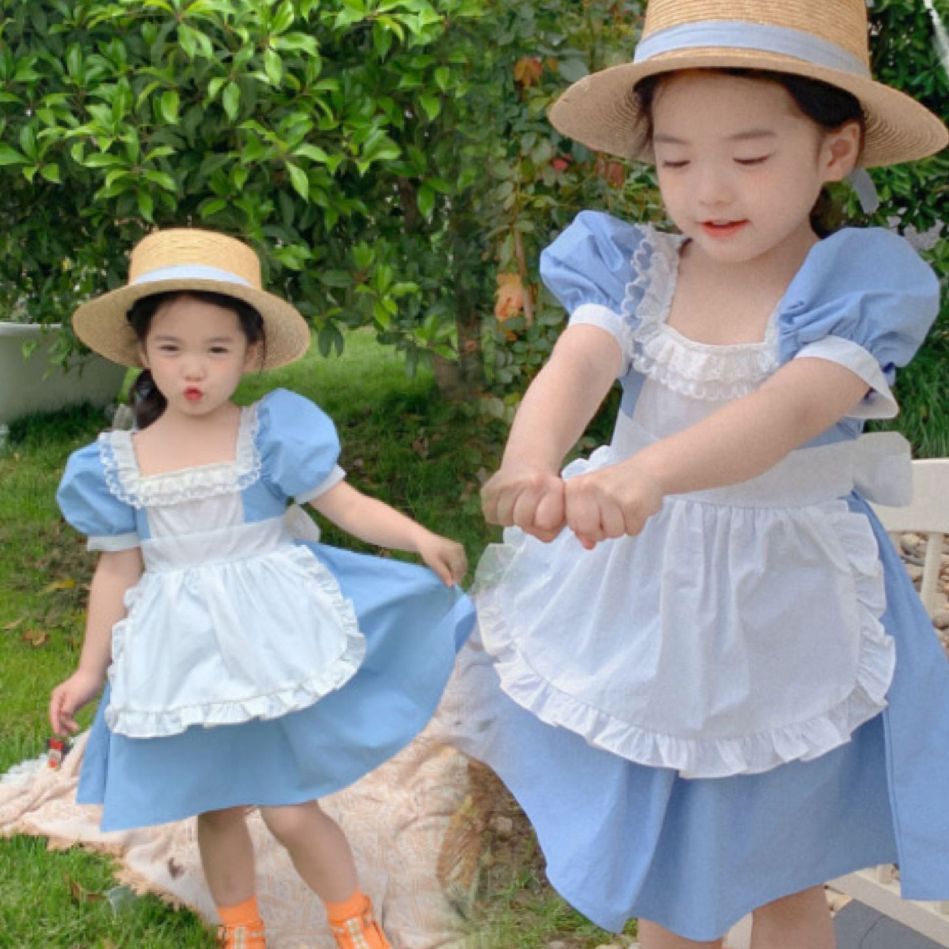 [507581] - Dress Anak Perempuan - Motif Cute Plantation
