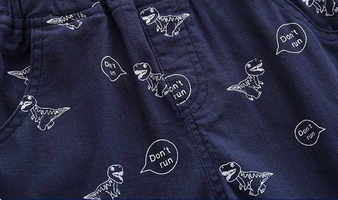[513301] - Bawahan Pendek / Celana Style Santai Anak - Motif Don't Run