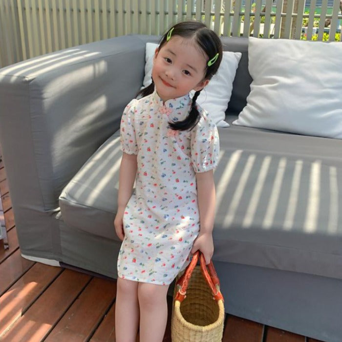[507449] - Dress Fashion Anak Perempuan - Motif Simple Color