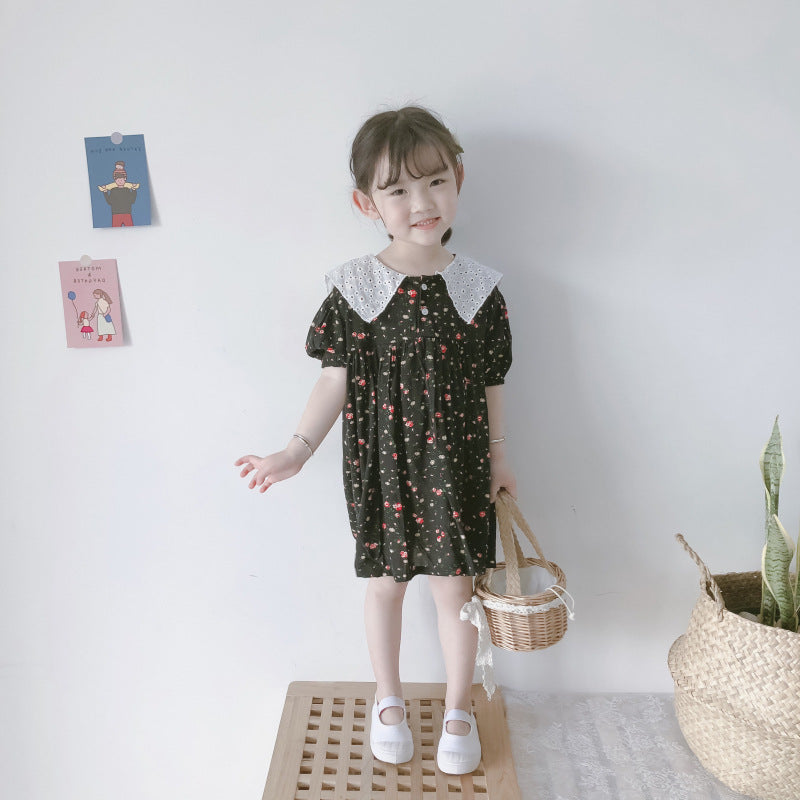 [507283] - Dress Fashion Anak Perempuan - Motif Red Spot