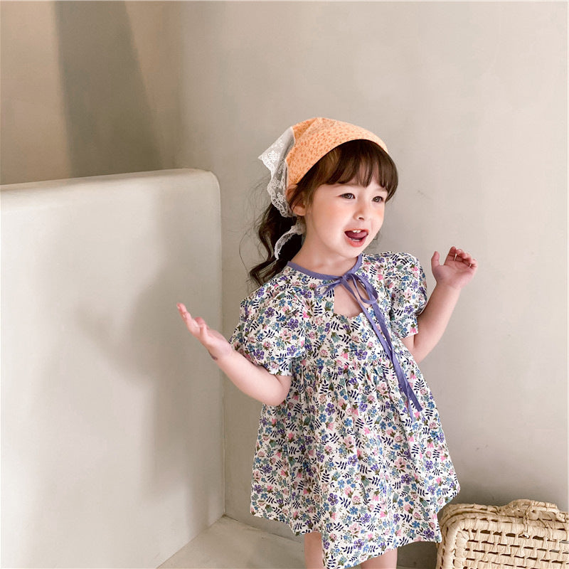 [507629] - Dress Anak Perempuan Fashion - Motif Various Plants