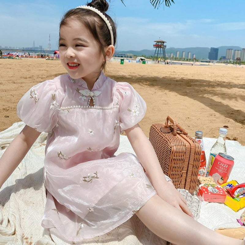 [507264] - Dress Fashion Anak Perempuan - Motif Jasmine Flower