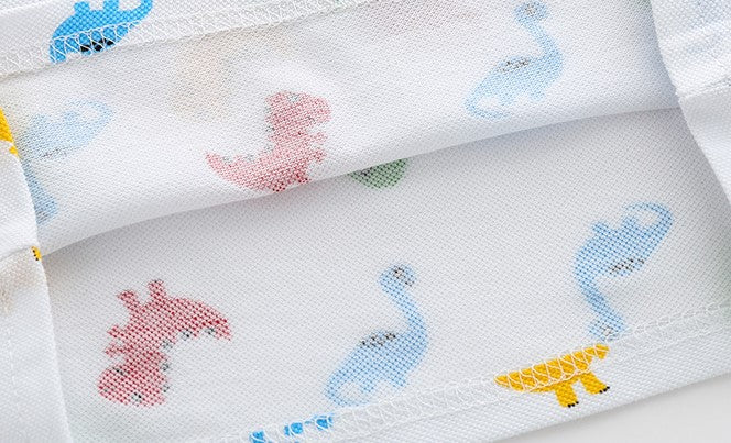[513128] - Atasan Kaos Polo Fashion Anak - Motif Colorful Dino