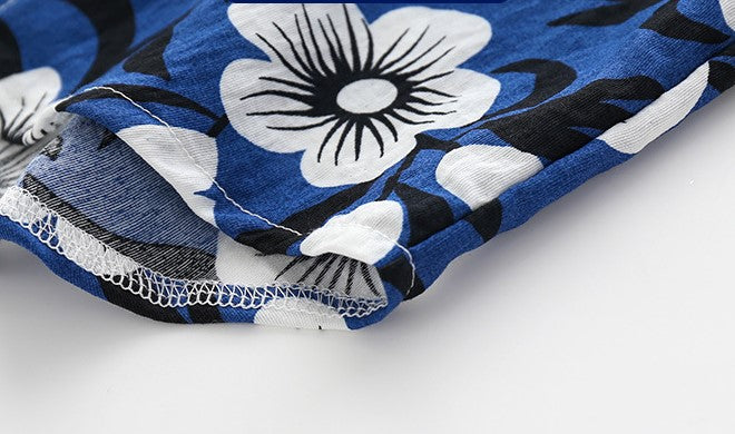 [513111] - Atasan Kemeja Fashion Anak Cowok - Motif Flower
