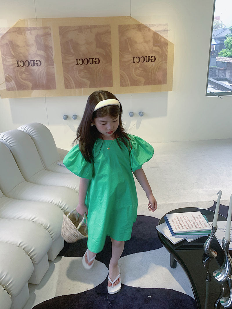 [507580] - Dress Anak Perempuan - Motif Inflated Arms