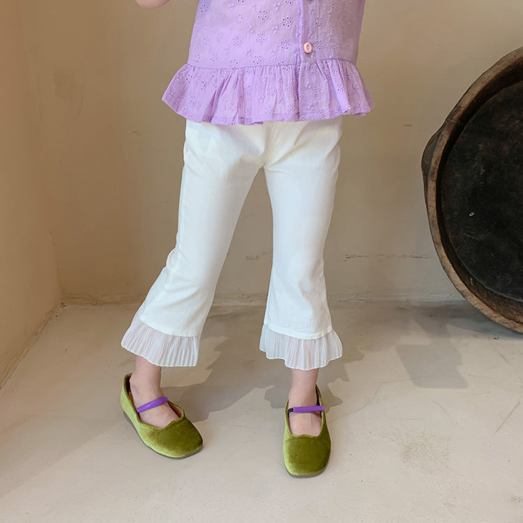 [507626] - Bawahan Celana Panjang Anak Perempuan Fashion - Motif Bottom Lace