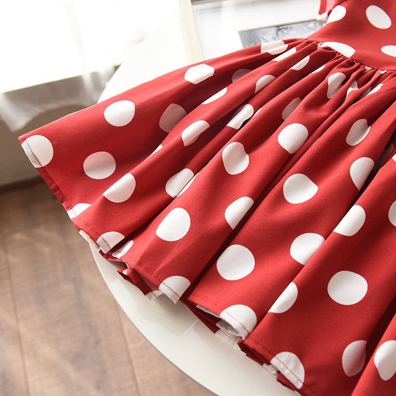 [507326] - Dress Fashion Anak Perempuan - Motif Ribbon Belt