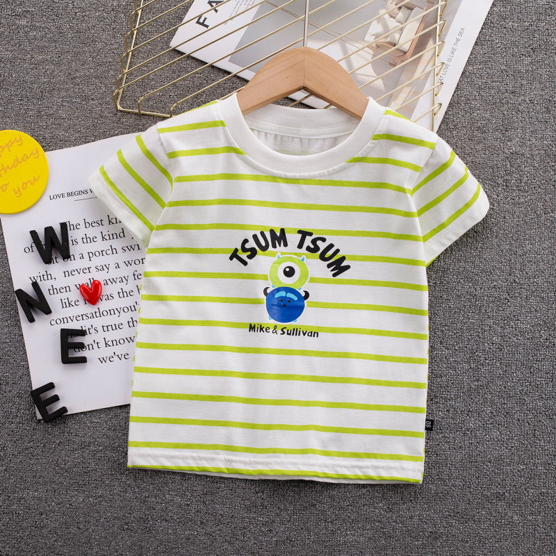 [368512] - Atasan Kaos Style Santai Anak - Motif Monster Tsum