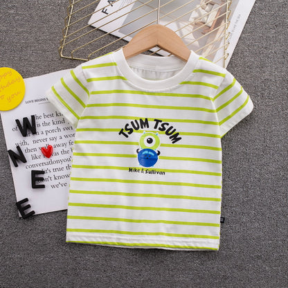 [368512] - Atasan Kaos Style Santai Anak - Motif Monster Tsum