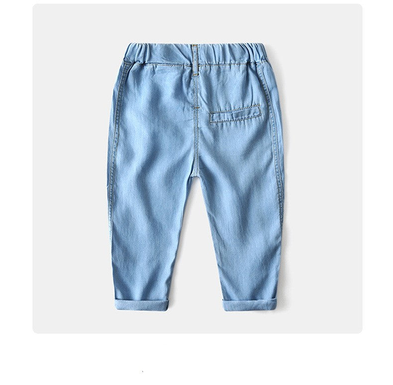 [119248] - Celana Panjang Anak - Motif Plain Denim