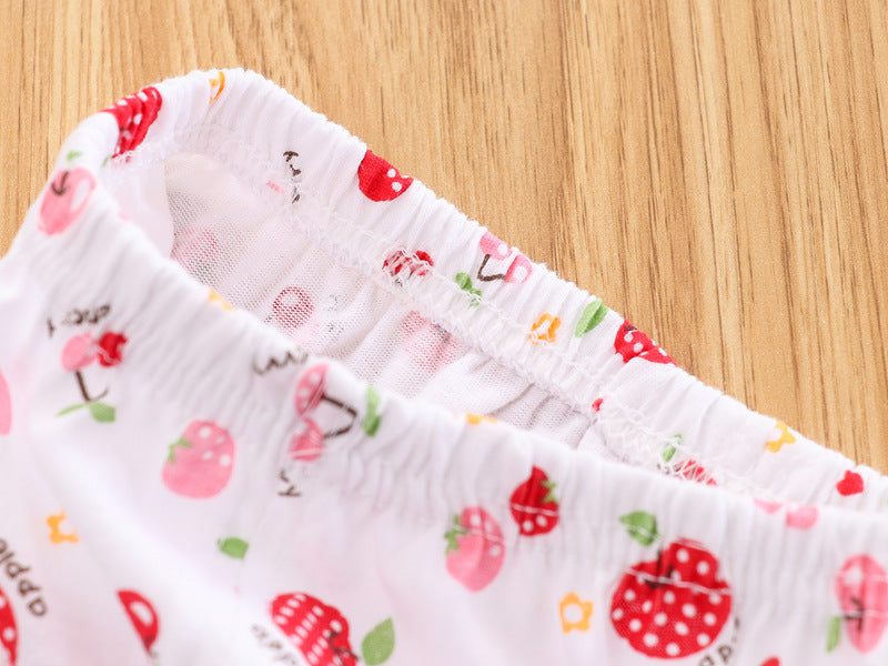 [102346] - Bawahan / Celana Harem Panjang Anak - Motif Cute Apple