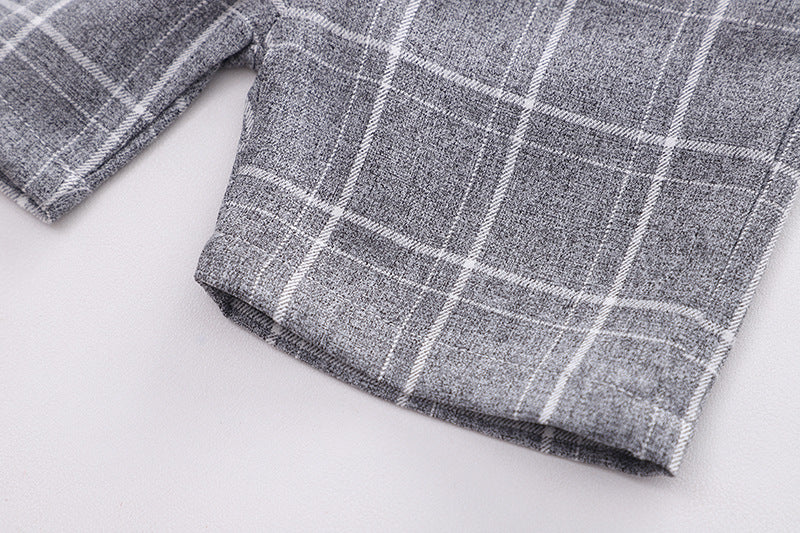 [368437] - Setelan Kemeja Fashion Anak - Motif Tartan Plaid