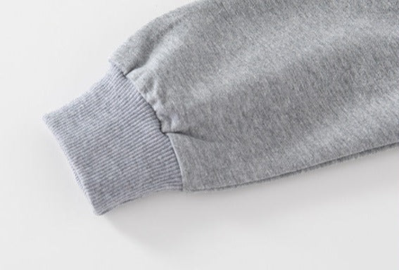 [513656] - Setelan Sweater Crewneck Celana Jogger Anak Laki-Laki - Motif Sharp Line