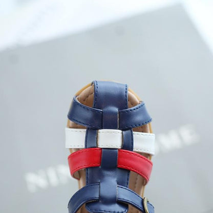 [381175] - Sepatu Sandal Trendy Anak Import - Motif Solid Rope