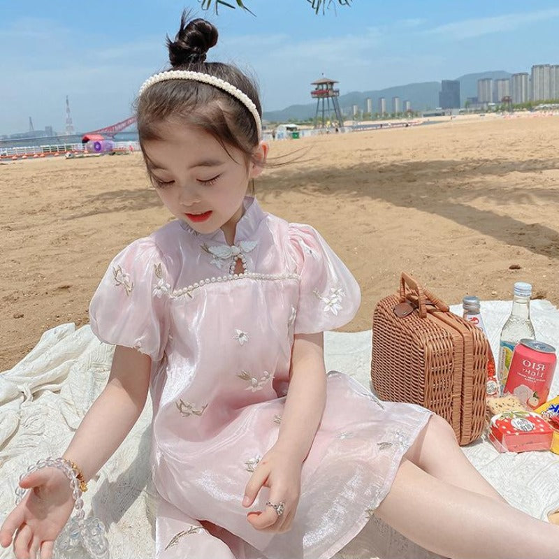 [507264] - Dress Fashion Anak Perempuan - Motif Jasmine Flower