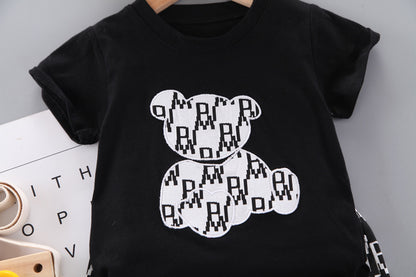 [368381] - Setelan Anak 3 In 1 Fashionable Import - Motif Alphabet Bear