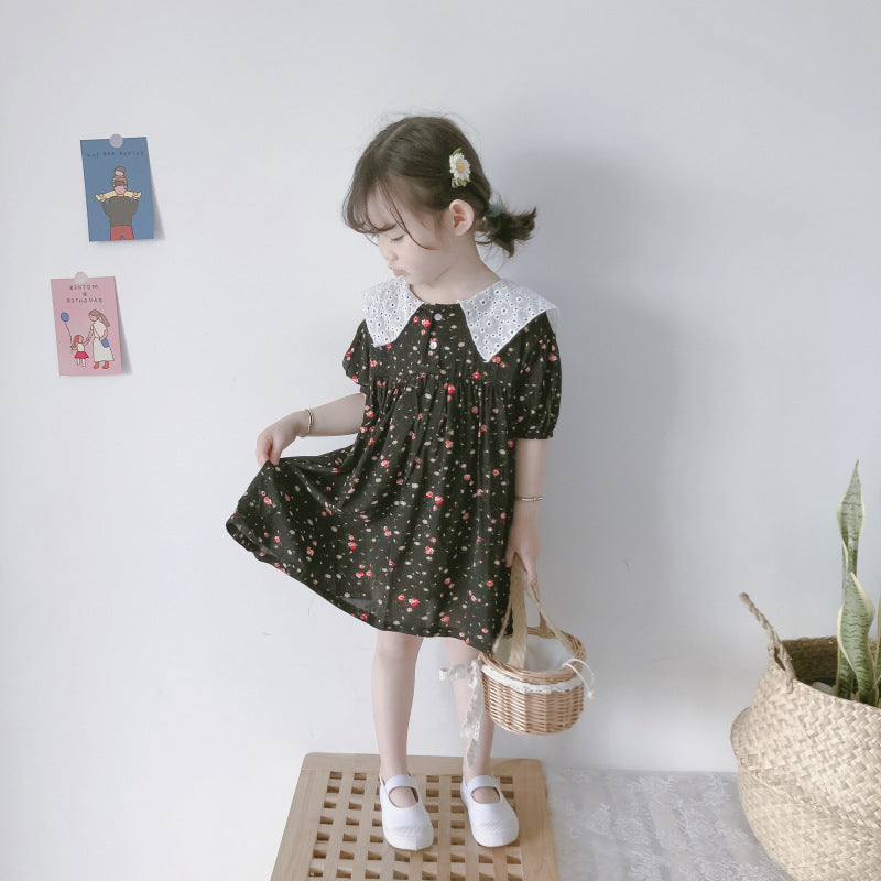 [507283] - Dress Fashion Anak Perempuan - Motif Red Spot