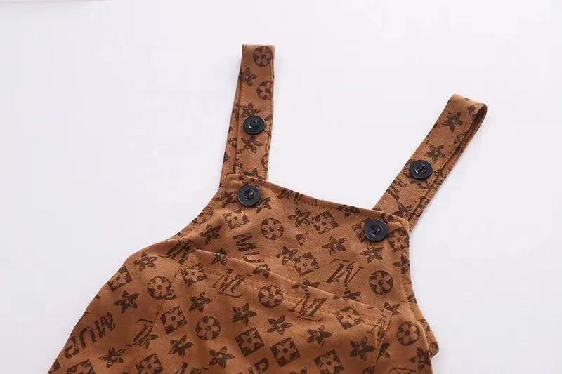 [368418] - Setelan Overall Fashion Anak - Motif Star Alphabet
