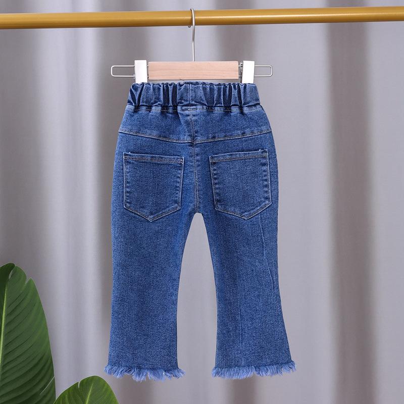 [102370] - Bawahan Jeans / Celana Panjang Anak - Motif Rabbit Accent 3D