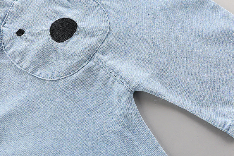 [368384] - Setelan Overall Fashion Anak - Motif Koala Face
