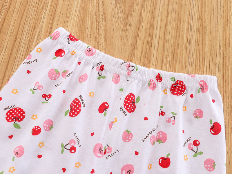 [102346] - Bawahan / Celana Harem Panjang Anak Import - Motif Cute Apple