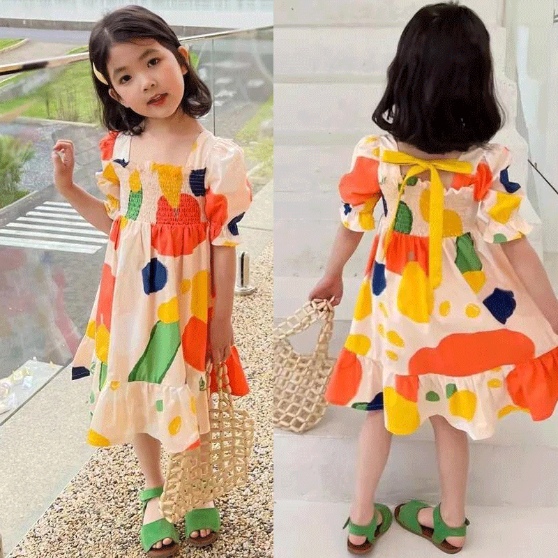 [507242] - Dress Fashion Anak Perempuan - Motif Various Colors