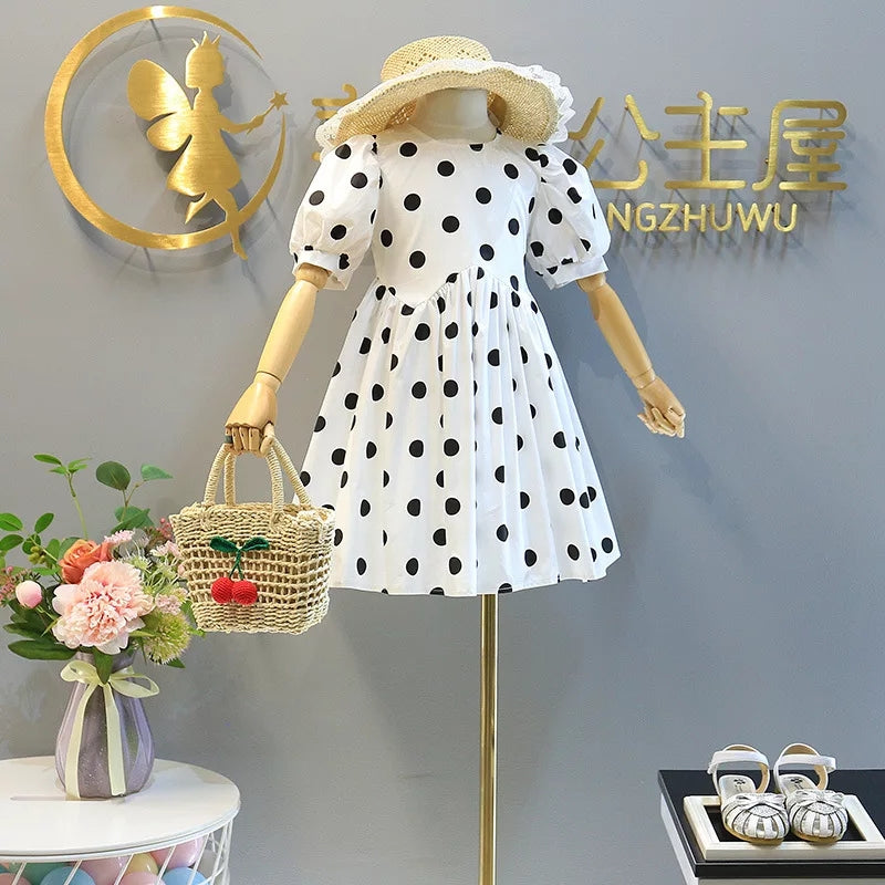 [363263] - Dress Fashion Trend Anak Perempuan - Motif Polkadot Far