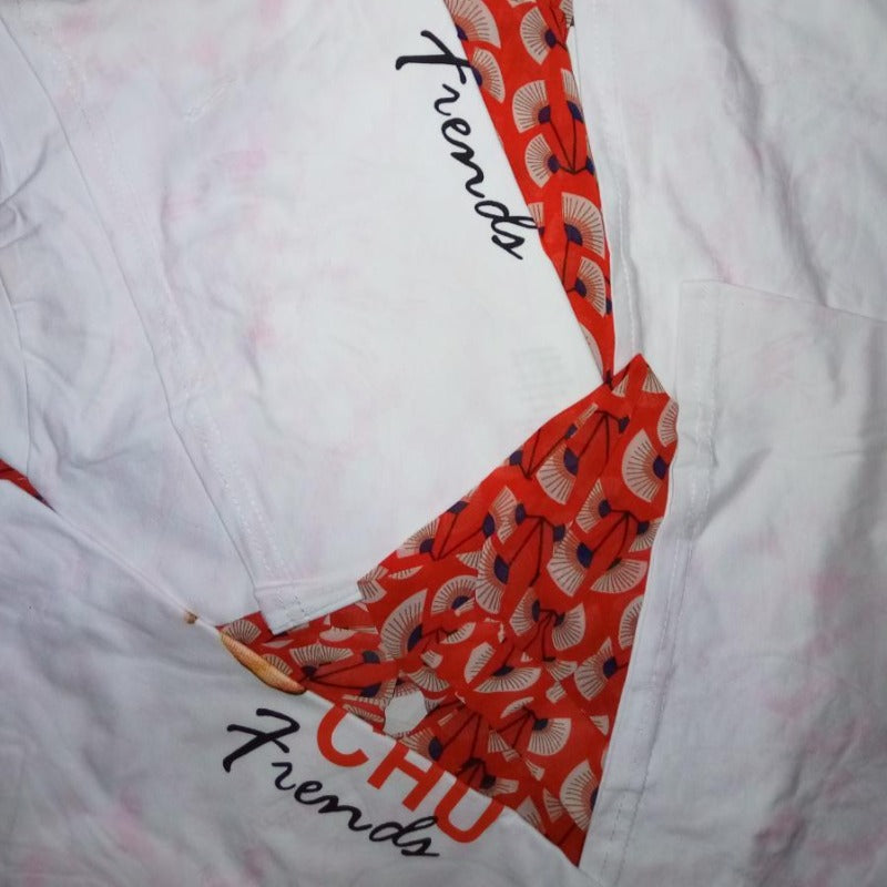 [363280-REJECT MINOR] - Setelan Kaos Tanpa Lengan Anak - Motif Kiss Friends