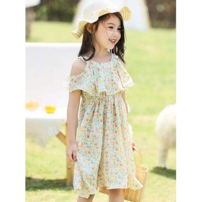 [507245] - Dress Fashion Anak Perempuan - Motif Little Flowers