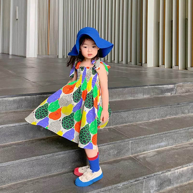 [507363] - Dress Fashion Anak Perempuan - Motif Fruits