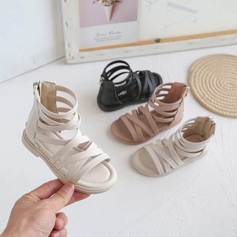 [381190] - Sepatu Sandal Gladiator Anak Import - Motif Casual Rope