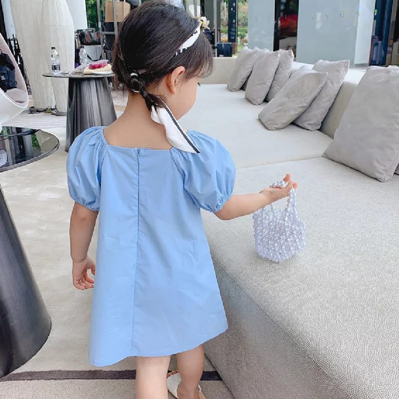 [363352] - Dress Fashion Anak - Motif Beautiful Ribbon