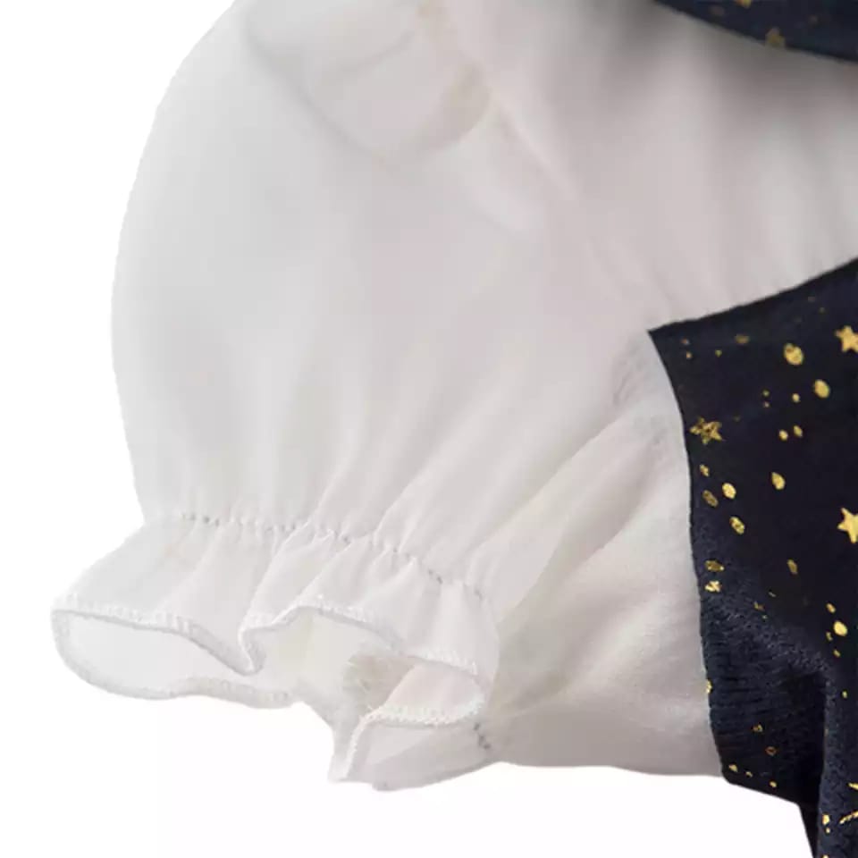[363437] - Setelan Blouse Ootd Fashion Anak Perempuan - Motif Outer Space