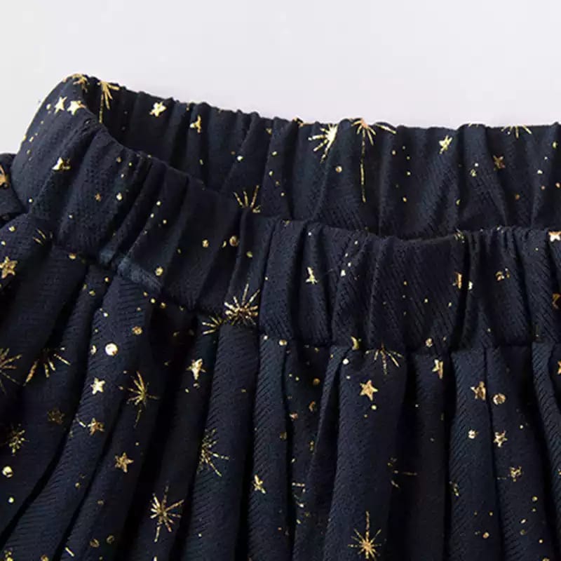 [363437] - Setelan Blouse Ootd Fashion Anak Perempuan - Motif Outer Space
