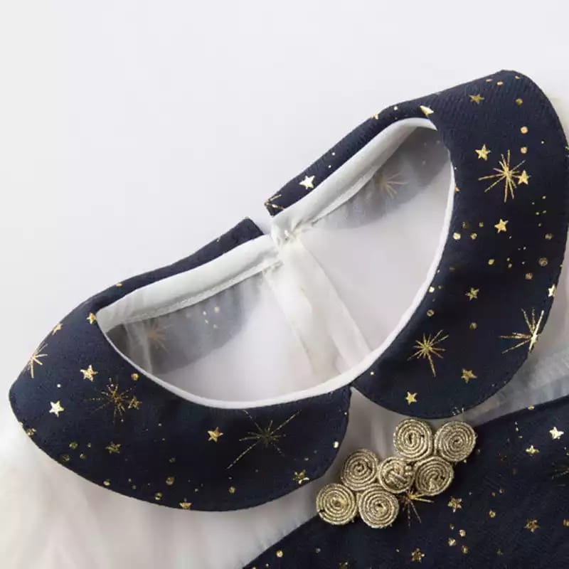 [363437] - Setelan Blouse Ootd Fashion Anak Perempuan - Motif Outer Space