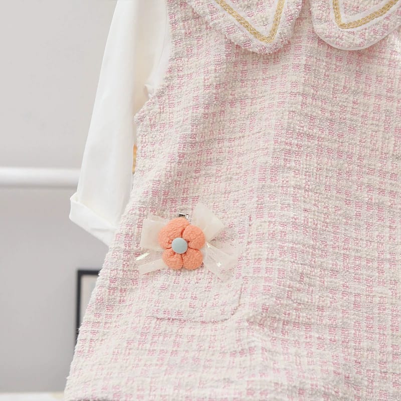 [345312] - Dress 2 in 1 Fashion Anak Perempuan - Motif Elegant Color