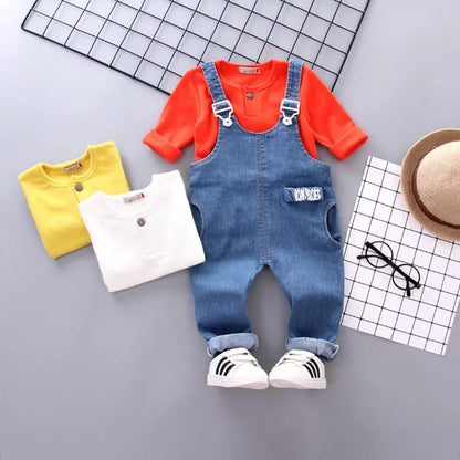[001332] - Setelan Ootd Fashion Anak - Motif Plain Color