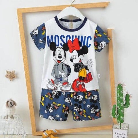 [2251499] - Import Baju Setelan Homewear Anak - Motif Mickey Fashion