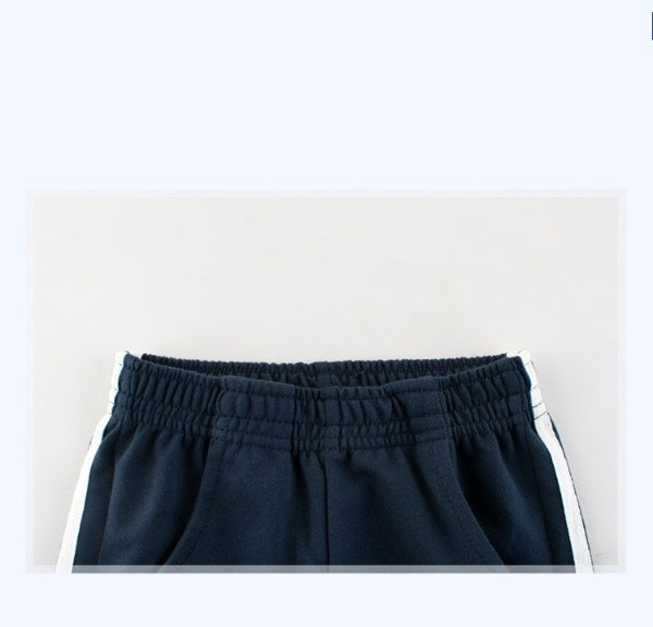 [121214-LIGHT BLUE] - Celana Santai Anak / Celana Training Anak - Motif Side Line