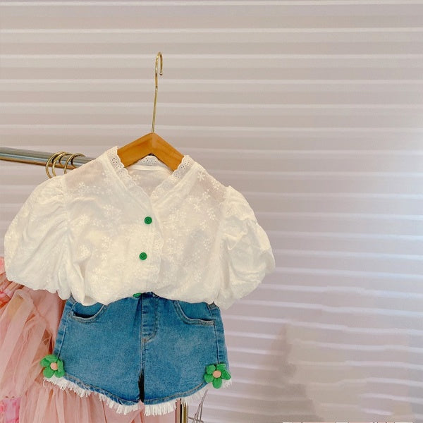 [363497] - Setelan 3D Fashion Anak - Motif Little Blossom