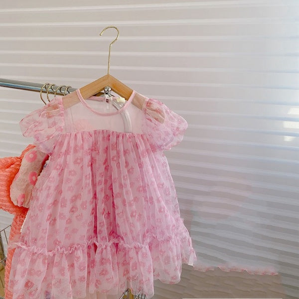 [363509] - Dress Anak Fashion - Motif Tiny Blossom
