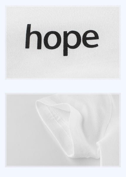 [121256-BLACK] - Atasan Anak / Kaos Anak Trendi - Motif Hope