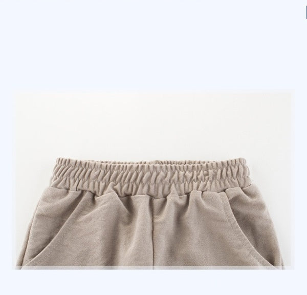 [121202-GRAY] - Celana 3D Jogger Anak / Celana Santai Anak - Motif Big Dinosaurs