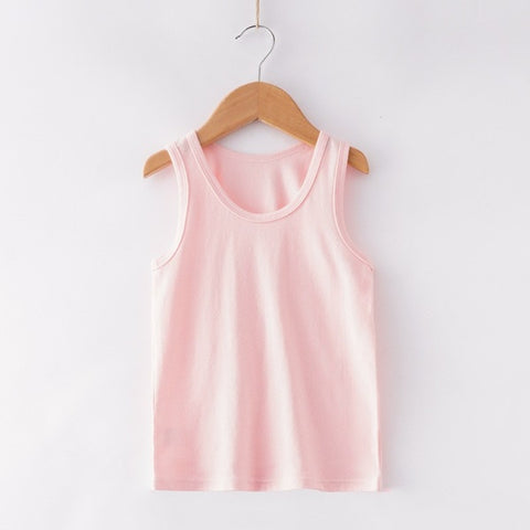 [371318] - Atasan Kaos Kutung Anak Perempuan - Motif Plain Color