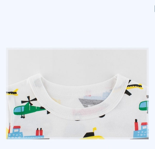 [121231] - Atasan Anak / Kaos Anak Trendi - Motif Day Transportation
