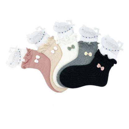 [376111] - Kaos Kaki Anak Lucu Import - Motif Solid Color