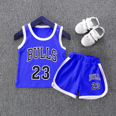 [345246-BLUE] - Setelan Kutung Homewear Anak - Motif Sport 23