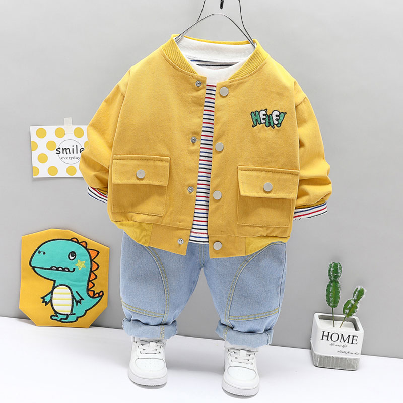 [345310] - Setelan 3 in 1 Cardigan Fashion Anak - Motif HEHE!!
