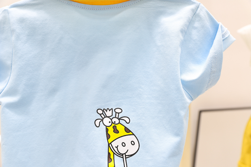 [345307] - Setelan Polo Anak - Motif Giraffe