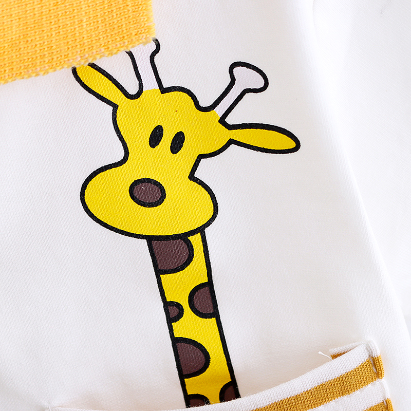 [345307] - Setelan Polo Anak - Motif Giraffe